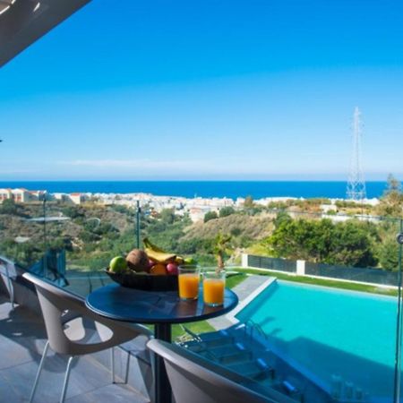 Orama Luxury Villa 4 Bedrooms With Private Pool Khersónisos Eksteriør bilde