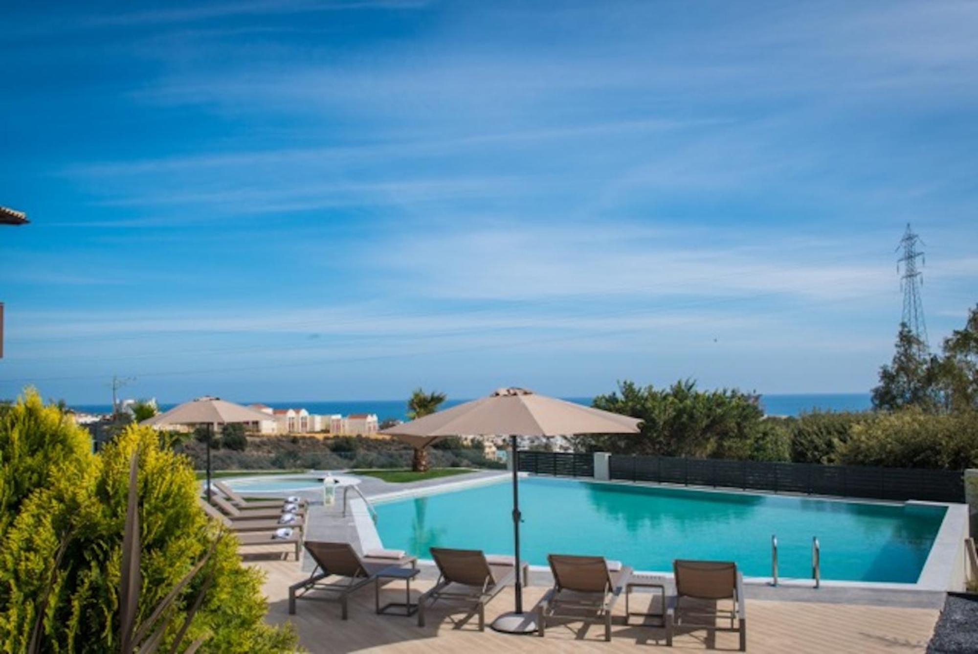 Orama Luxury Villa 4 Bedrooms With Private Pool Khersónisos Eksteriør bilde