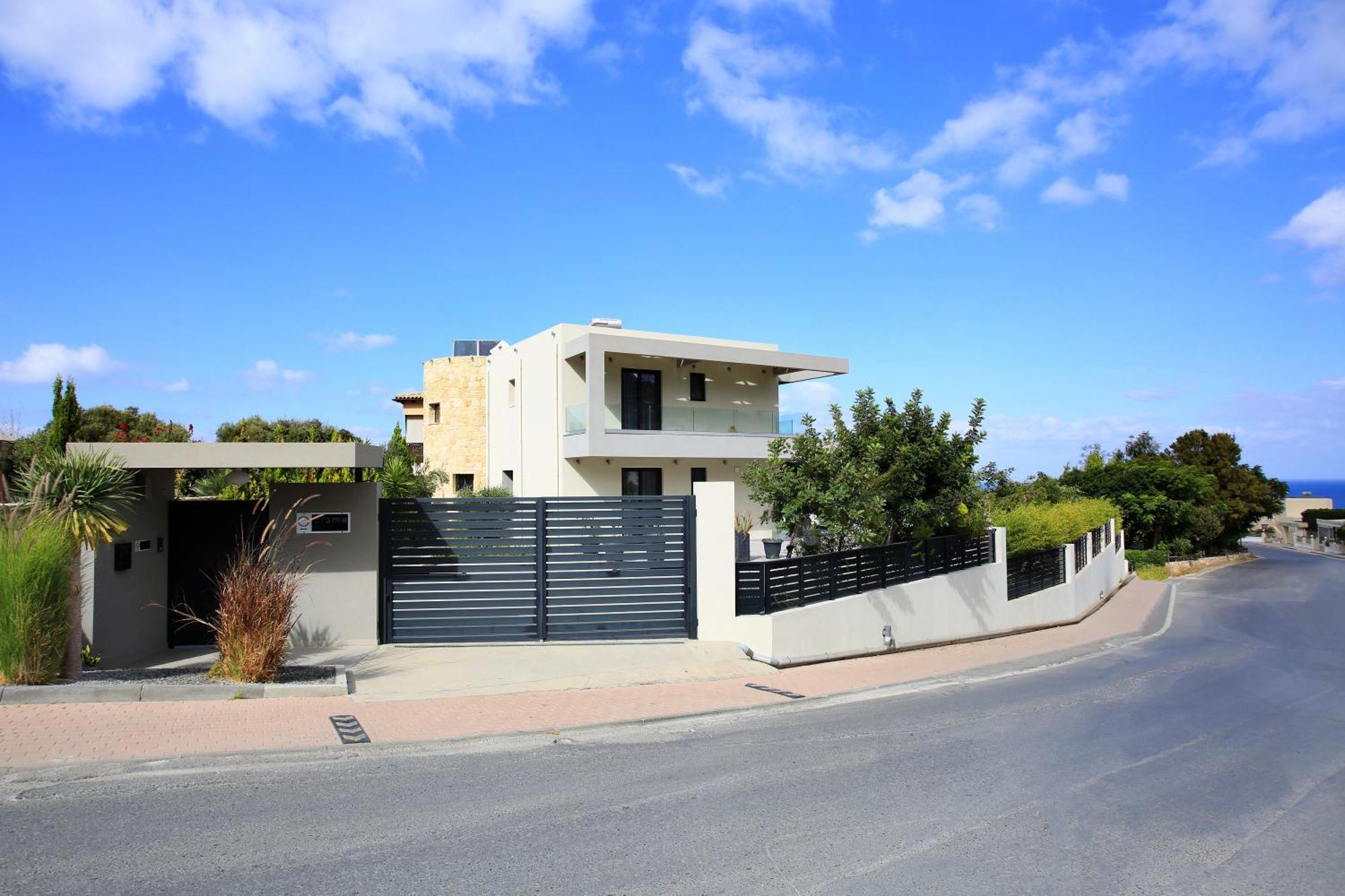 Orama Luxury Villa 4 Bedrooms With Private Pool Khersónisos Eksteriør bilde